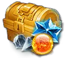 Treasure Chest - coins - High Resolution PNG