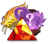 Purple Dragon - jewel - Free PNG
