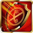 Red Shield Emblem - red - Transparent Layer PNG
