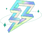 Lightning Bolt Logo - logo - abstract - No Background PNG