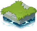 Grass Island - green - PNG Images