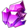 Amethyst Ore - purple - PNG Images