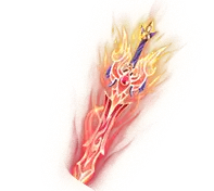 Flaming Sword - weapon - Designer Recommended PNG