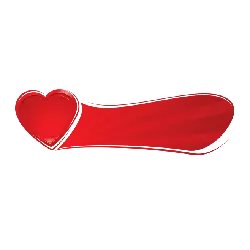 Heart Shape Red Pattern - heart shape - No Watermark PNG