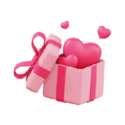 Pink Gift Box - box - High Quality PNG