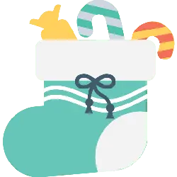 Christmas Stocking - decoration - Free Download PNG