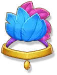 Blue Lotus Headdress - game prop - PNG Images