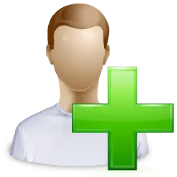 Add User Icon - icon - High Resolution PNG