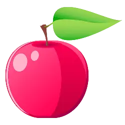 Apple - leaf - smooth - High Resolution PNG