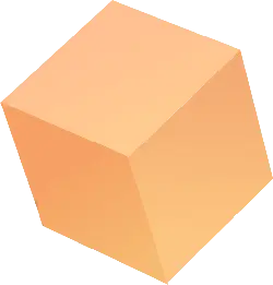 Cube - geometric shape - three-dimensional - No Watermark PNG