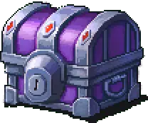 Chest - purple - lock - No Background PNG
