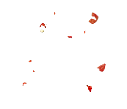 Flying Paper Pieces - night sky - PNG Images
