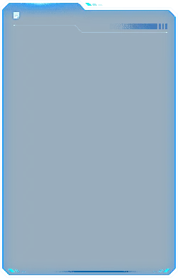 Blue Tech Interface - high-tech - Free Download PNG