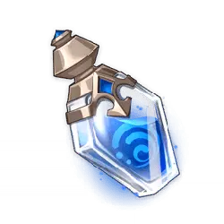 Blue Crystal Flask - potion - PNG Images