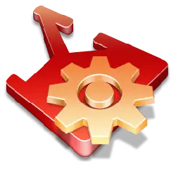Red Gear Logo - red - High Resolution PNG