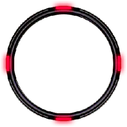 Red Halo - minimalism - Free Download PNG