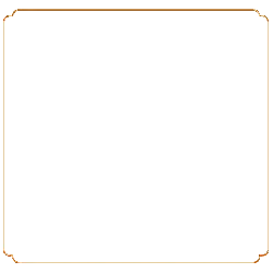 Orange Border on Black Background - orange - Transparent Layer PNG