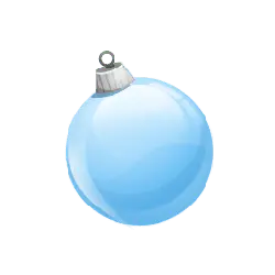 Blue Christmas Ornament - Recommended PNG