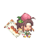Pink Hair Girl - painting - No Watermark PNG