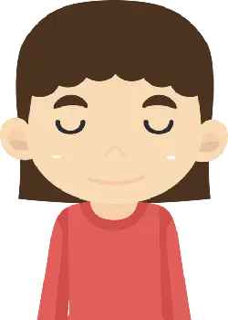 Girl in Red Shirt - red - Free PNG