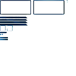 Futuristic Interface - simple - blue - PNG