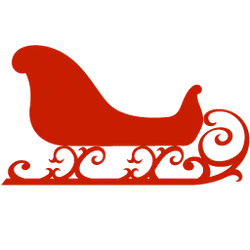 Sleigh - holiday - Lossless PNG