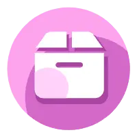 Pink Folder Icon - office - Free Download PNG