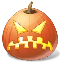 Jack-o'-lantern - sculpture - High Download Count PNG