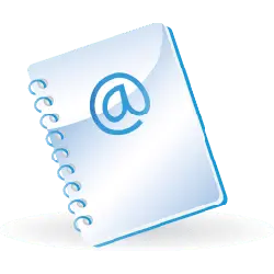 Blue Notebook - spiral icon - No Watermark PNG