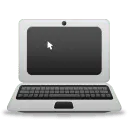 Apple Laptop - tech product - notebook - Transparent Background PNG