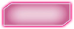Pink Glowing Rectangular Frame - pink - Transparent Layer PNG