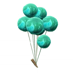 Green Balloons - decoration - Transparent Background PNG