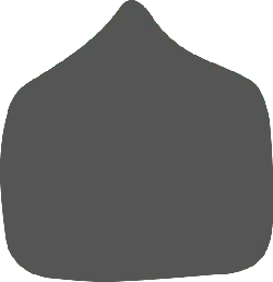 Gray Irregular Shape - No Watermark PNG