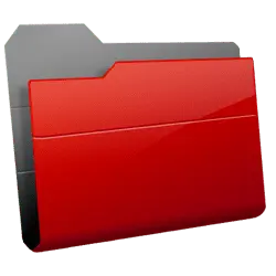 Red Folder - desktop - High Resolution PNG