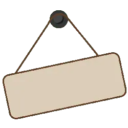 Blank Sign - decor - Lossless PNG