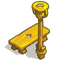 Golden Chair - chair - Transparent Layer PNG