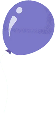 Purple Balloon - Free Download PNG