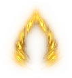 Golden Wings - wings - glowing - No Watermark PNG