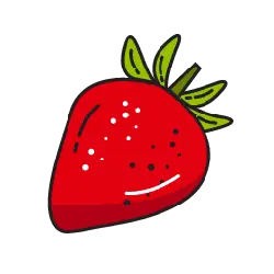 Strawberry - PNG - tasty