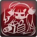 Cartoon Girl with Camera - red - Transparent Layer PNG