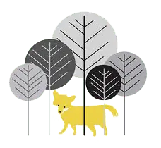 Cat - forest - Transparent Background PNG