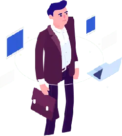 Man in Suit - technology - Transparent Background PNG