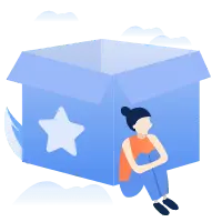 Girl with Star - star - Free Download PNG