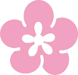Pink Flower - pattern - PNG Images