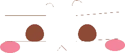 Cartoon Rabbit - line drawing - Lossless PNG