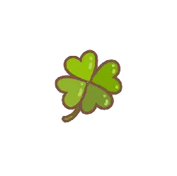 Four Leaf Clover - symbol - Transparent Layer PNG