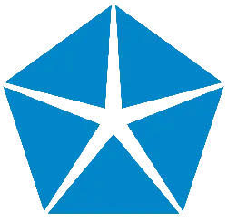Pentagram - blue - PNG