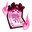 Pink Demon Book - magic - High Resolution PNG