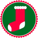 Christmas Stocking - white - Lossless PNG