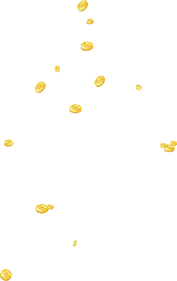 Coins - gold - High Quality PNG